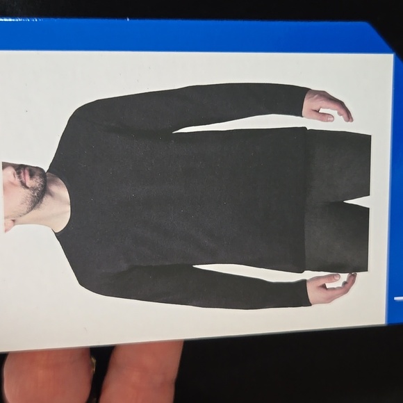 Mondetta Men's Outdoor Project Black Long Sleeve Tee Large NWT 🖤🖤🖤 - Picture 3 of 6